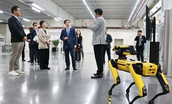 여한구 통상교섭본부장, 현대차그룹 싱가포르 글로벌 혁신센터