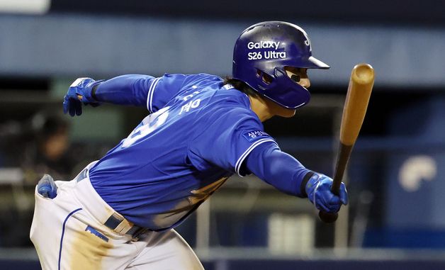 김성윤, 우리가 다시 앞서간다!