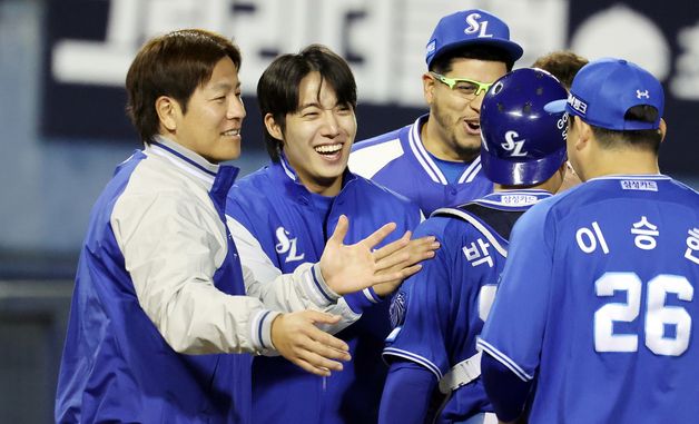 원태인, 이제는 웃을 수 있어