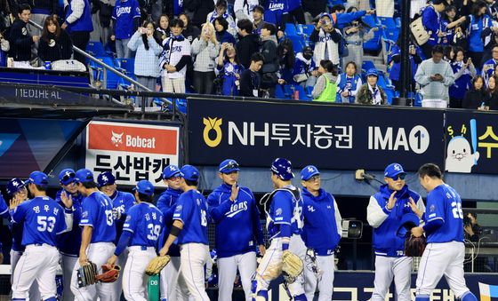 삼성, 연장전 끝에 두산 꺽고 연패 탈출