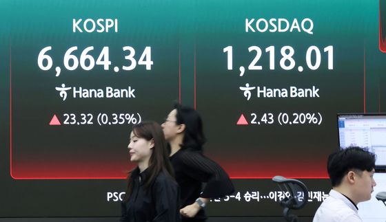 하락 출발한 코스피 상승 전환