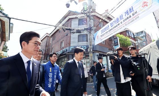 장위14구역 찾은 정원오 후보