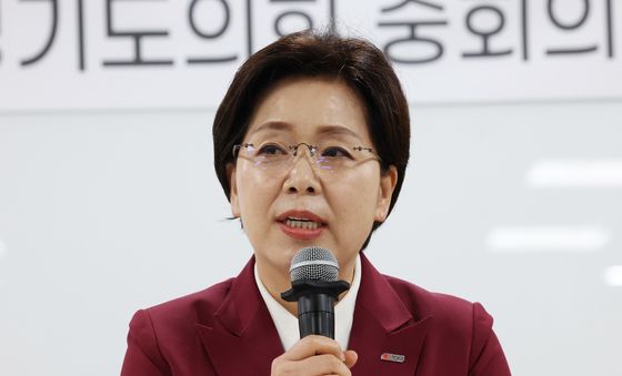 발언하는 양향자 국민의힘 경기지사 예비후보