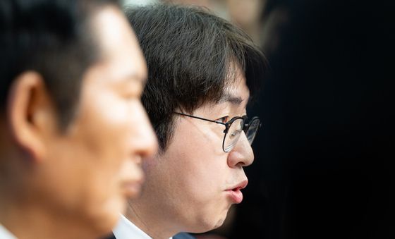 하정우 전 청와대 AI미래기획수석, 민주당 인재영입식 인사말