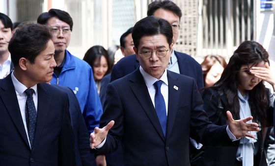 재개발 현장 찾은 정원오 후보