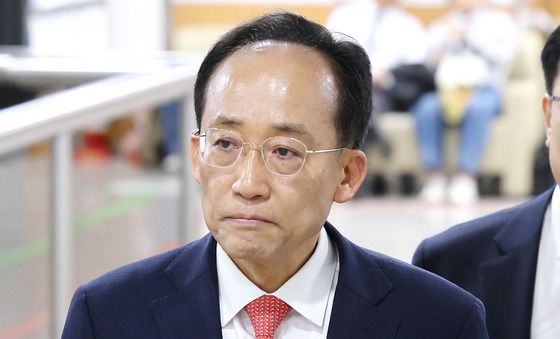 법정 향하는 추경호