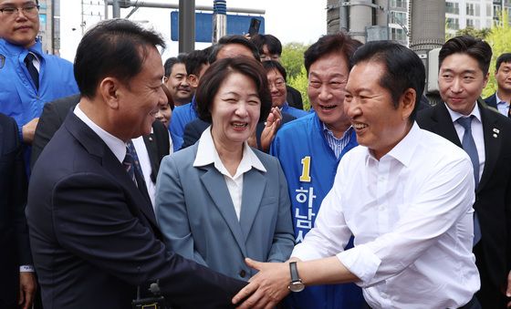 이광재 손잡은 정청래