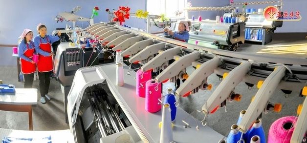 北, "인민생활 향상" 강조…순천편직공장 조명