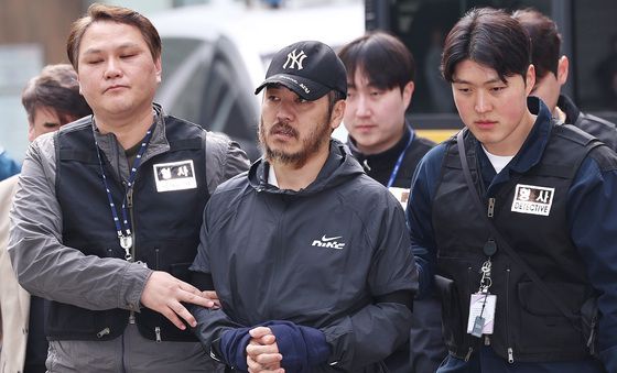 의정부 지검 송치되는 '마약왕' 박왕열