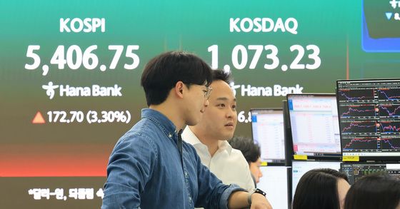 '코스피 5400선 회복'