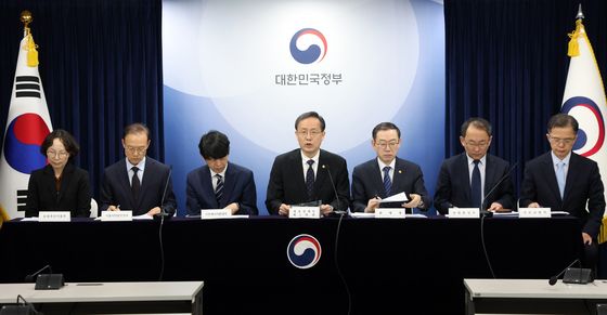 공급망 병목해소 규제 개선방안 발표하는 정부