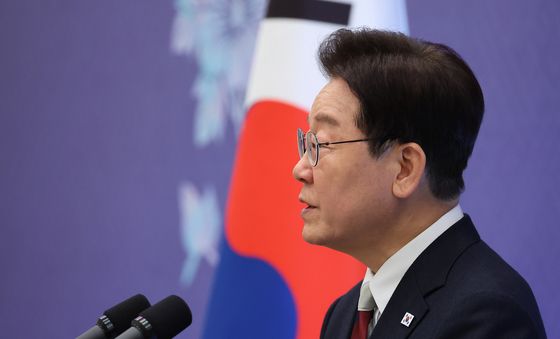 환영사하는 이재명 대통령