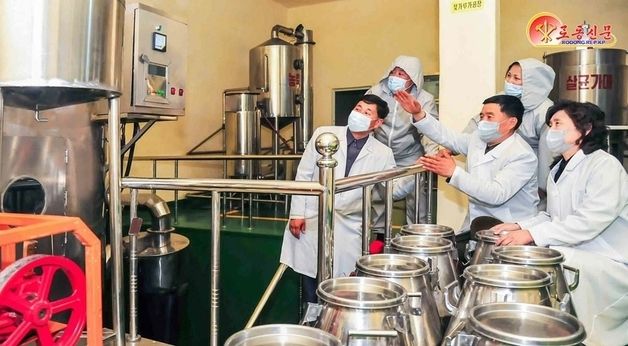 北 청진 식료공장, 유제품 품질 개선 작업