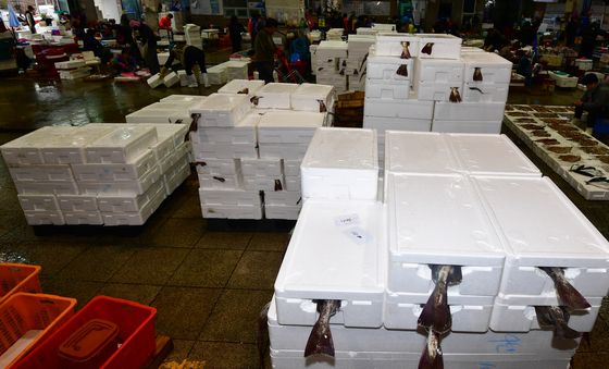 겨울 생선 대구가 아직까지 잡혀요