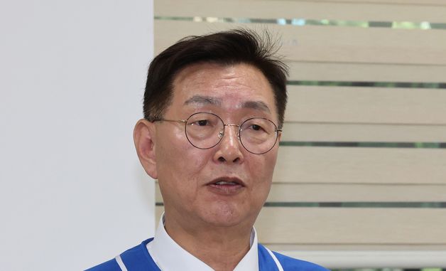 김제선 중구청장, 출마 기자회견