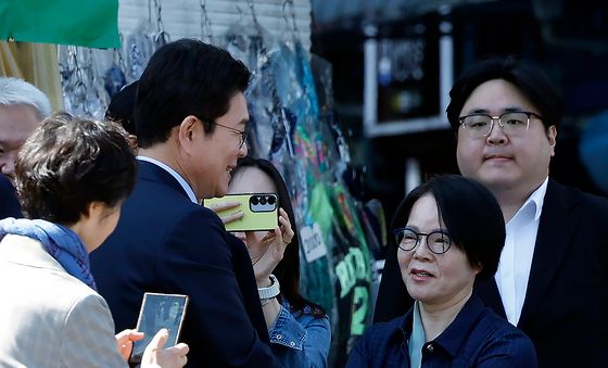 전태일 열사 동생 만난 정원오 후보