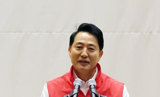 오세훈 서울시장 후보, 포부 연설