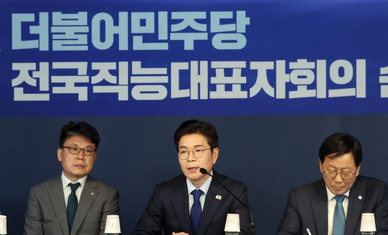 발언하는 정원오 서울시장 후보