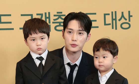 브랜드 대상 찾은 김준호와 붕어빵 아들 은우 정우