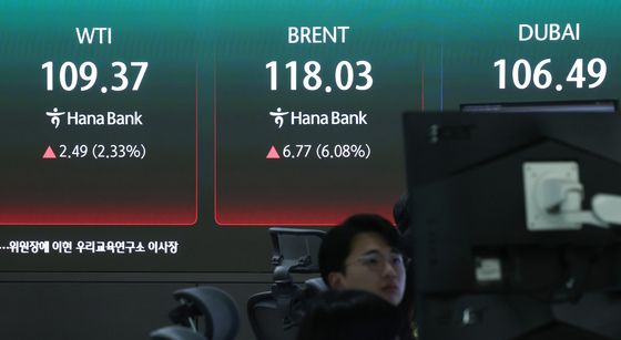 급등하는 국제유가