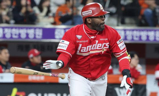 에레디아 희생 플라이로 달아나는 SSG