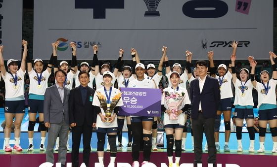 GS칼텍스, 5년 만에 우승