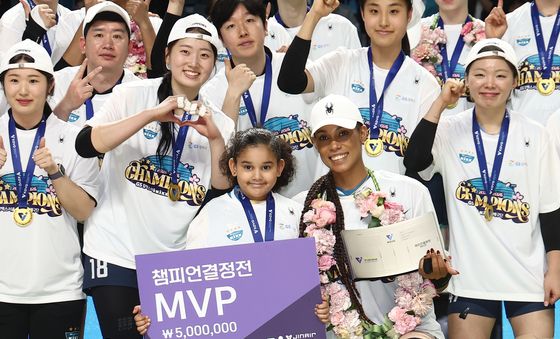 GS칼텍스 우승의 주역 지젤 실바