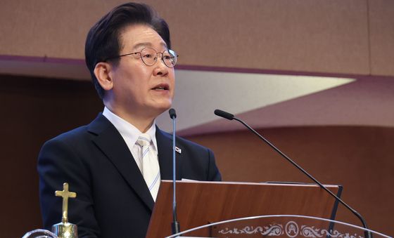 축사 하는 이재명 대통령