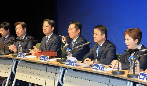 수원 현장 최고위 모두발언하는 정청래 대표