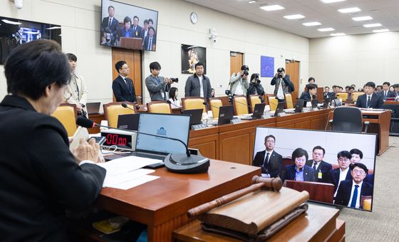 국회 과방위 국힘 위원들의 빈자리