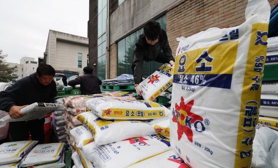 요소 원료 가격 상승