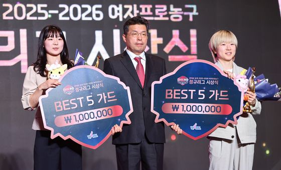 베스트5 가드 부문에 KB허예은과 BNK썸 안혜지