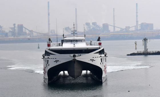 포항~울릉 정기여객선 엘도라도 익스프레스호
