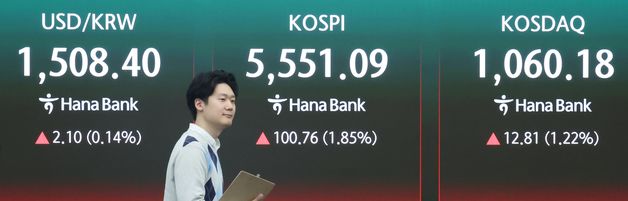 상승출발하는 코스피·코스닥