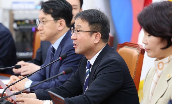 모두발언하는 한병도 원내대표