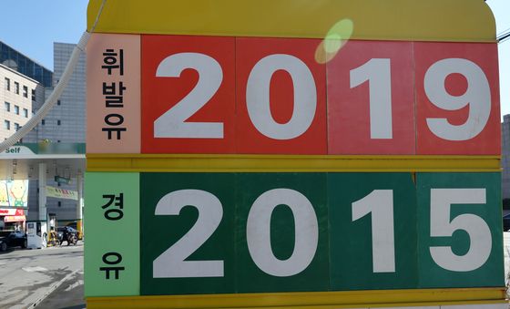 휘발유 가격, 서울시내 평균 2000원 돌파