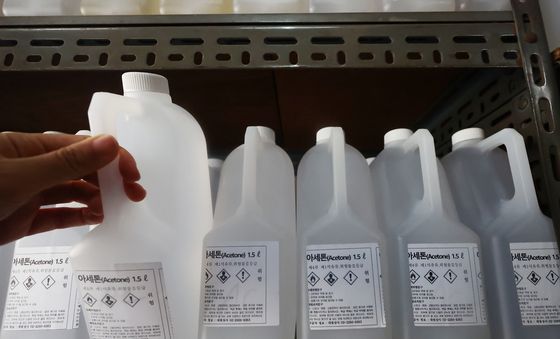 '나프타 쇼크'에 가격 오른 아세톤