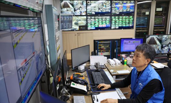 공영주차장 차량 5부제 시행 앞두고 점검