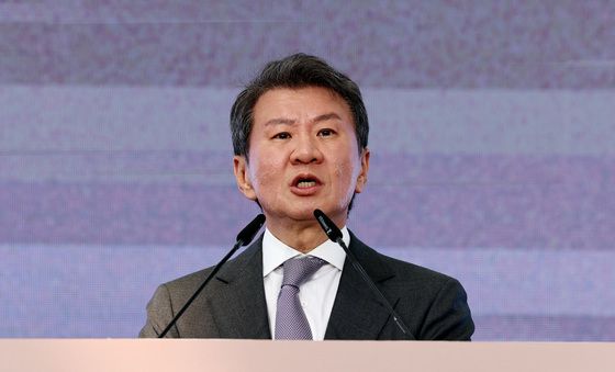 축사하는 정몽규 대한축구협회장