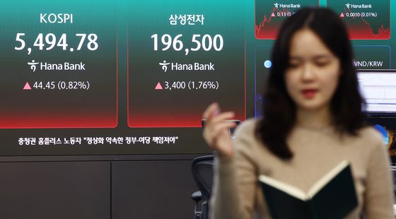 삼성전자 호실적 속 상승 마감한 코스피