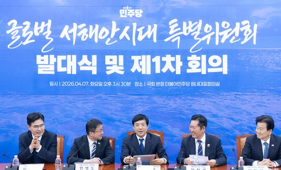 대화 나누는 정청래·한병도