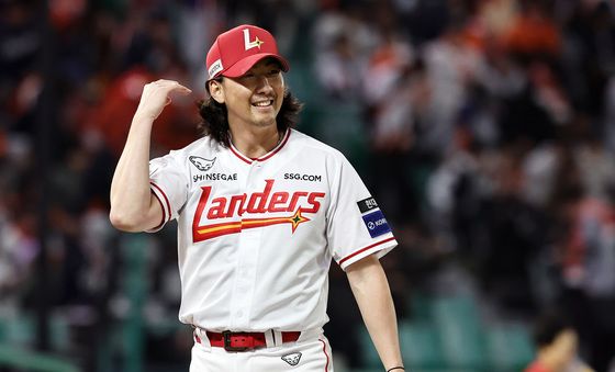 SSG 문승원 '성공적'