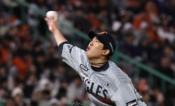 역투하는 한화 박상원