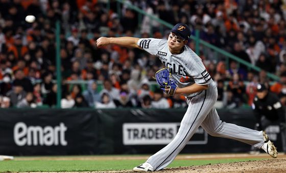 역투하는 한화 김서현