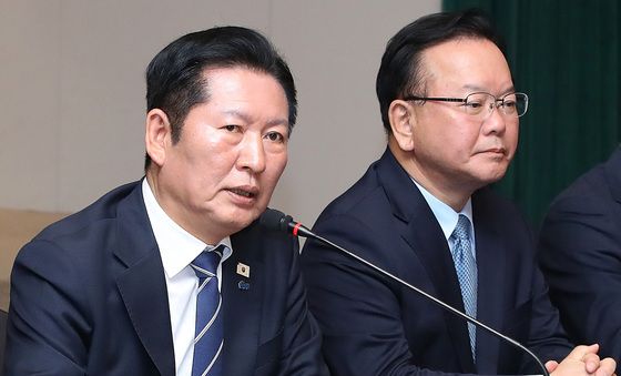 모두발언하는 정청래 대표