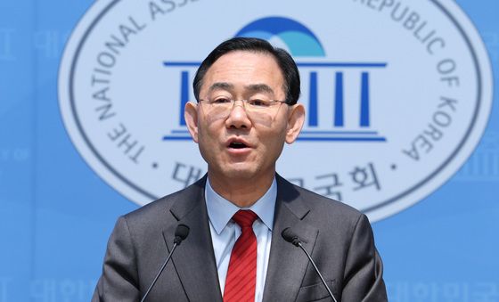 컷오프 입장 밝히는 주호영