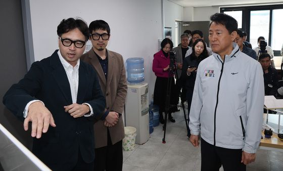 오세훈 서울시장, 신중앙시장 혁신사업 설명회 참석