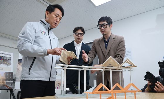 신중앙시장 혁신사업 살펴보는 오세훈 시장