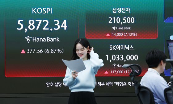 미·이란 2주 휴전에 21만전자·100만닉스 탈환