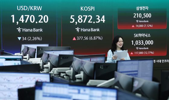 미·이란 2주 휴전에 21만전자·100만닉스 탈환